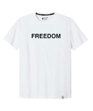 Load image into Gallery viewer, Charlie Kirk Carhartt Freedom Tee
