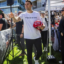 Load image into Gallery viewer, Charlie Kirk Carhartt Freedom Tee
