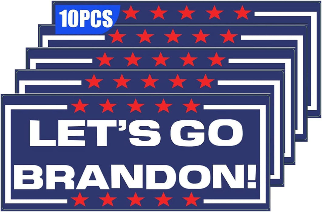 Lets Go Brandon Sticker 7x3